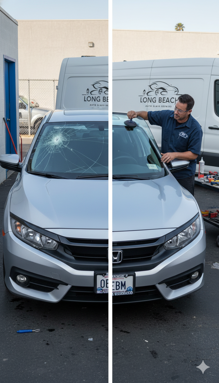 Auto Glass Repair Near You Long Beach CA